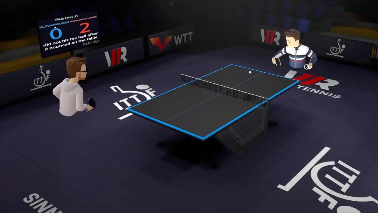 Oculus Quest 游戏《真实乒乓球》Eleven: Table Tennis