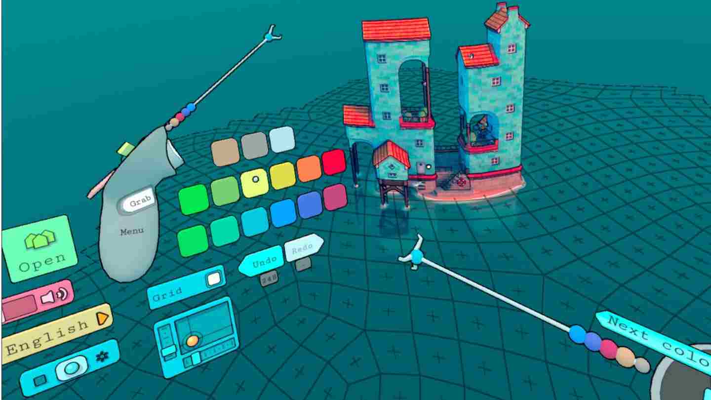 Oculus Quest 游戏《城镇叠叠乐》Townscaper
