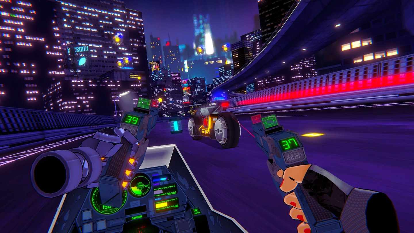 Oculus Quest 游戏《疾驰摩托》RUNNER