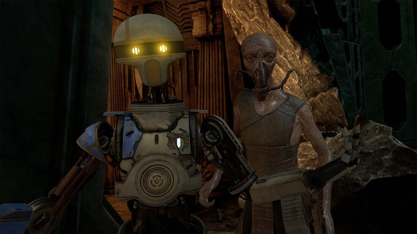 Oculus Quest 游戏《星球大战 不朽的维达：第二集》Vader Immortal: Episode II