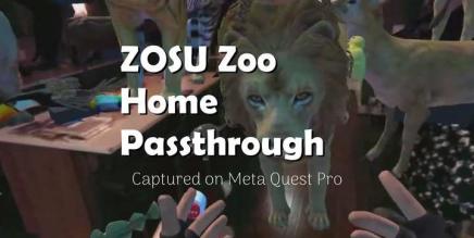 Oculus Quest 游戏《ZOSU 动物园之家通行证》ZOSU Zoo Home Passthrough-魔趣网精选