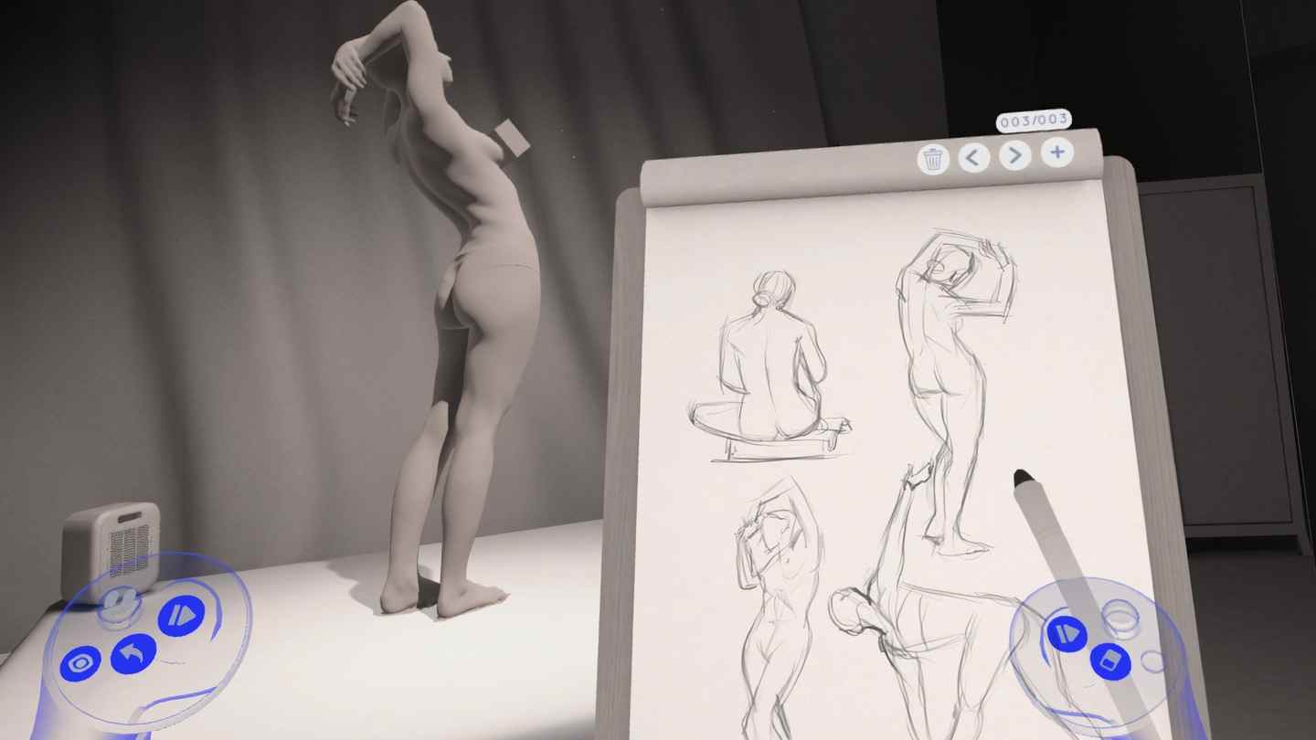 Oculus Quest 游戏《人物绘画》Gesture VR