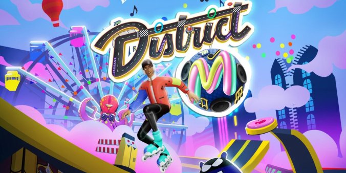 Oculus Quest 游戏《滑板运动》District M-魔趣网精选