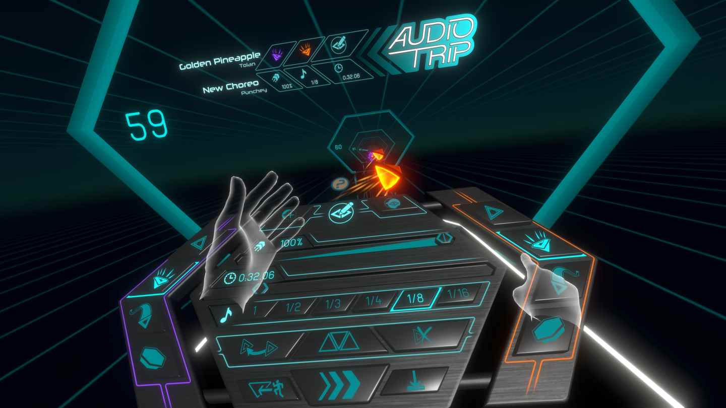 Oculus Quest 游戏《音频之旅》Audio Trip