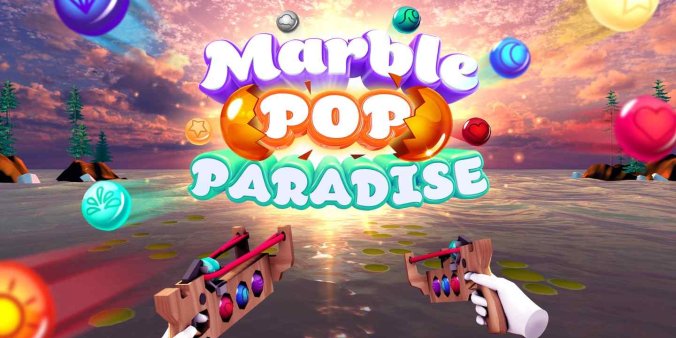 Oculus Quest 游戏《消消乐天堂》Marble Pop Paradise-魔趣网精选