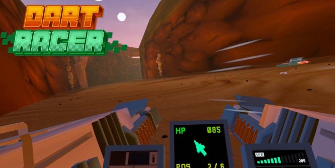 Oculus Quest 游戏《飞镖赛车手》Dart Racer-魔趣网精选