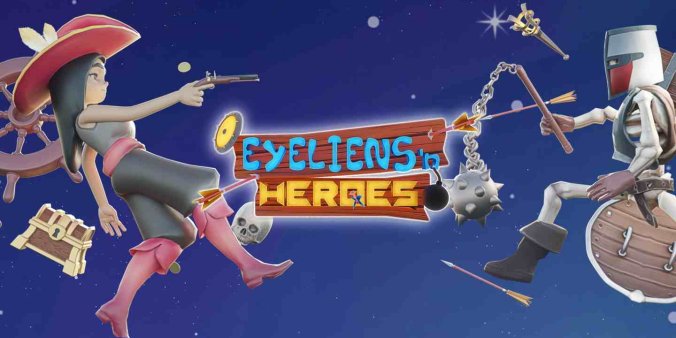 Oculus Quest 游戏《爱莲英雄》Eyeliens Heroes-魔趣网精选