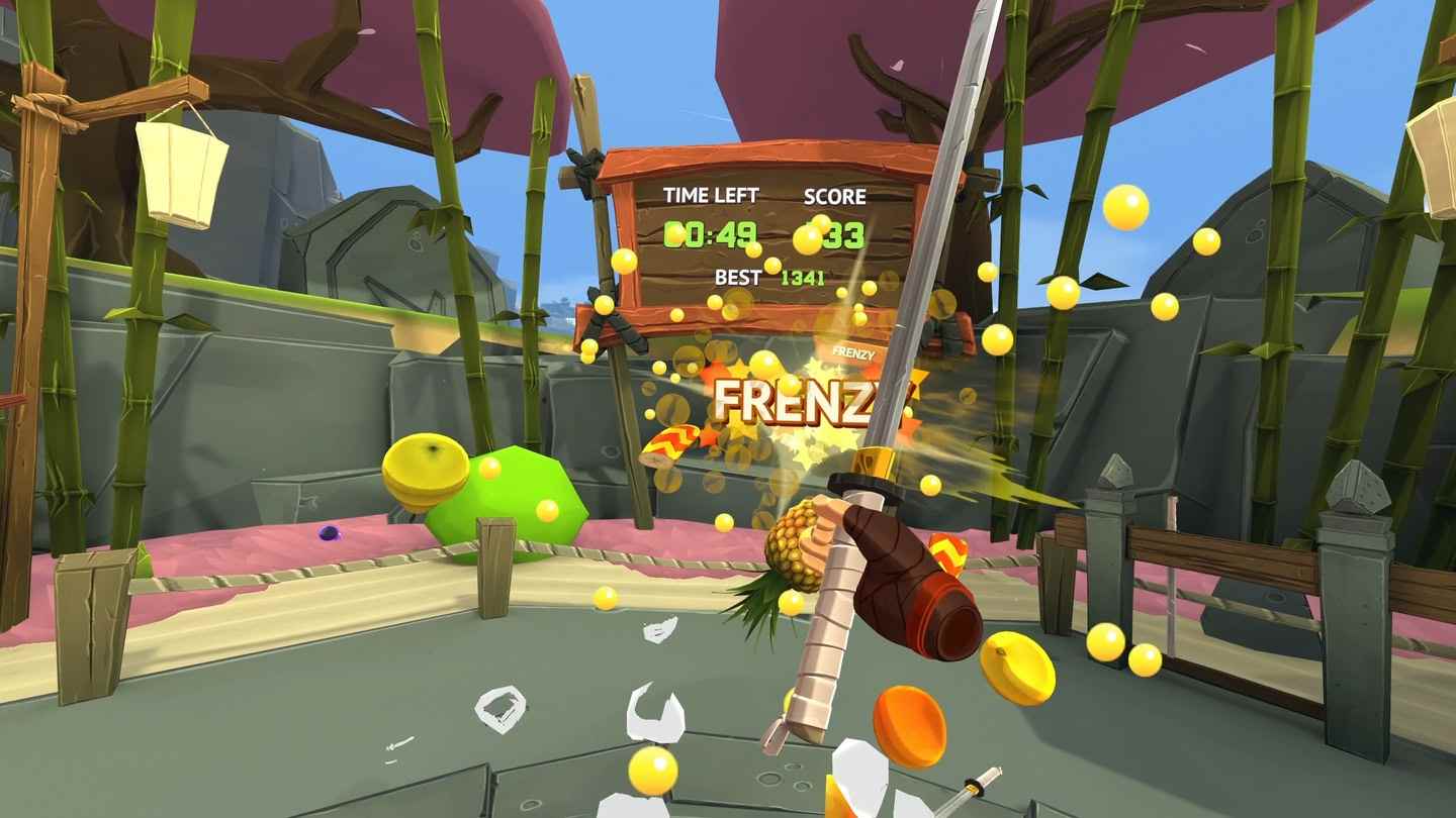 Oculus Quest 游戏《水果忍者2》Fruit Ninja VR 2