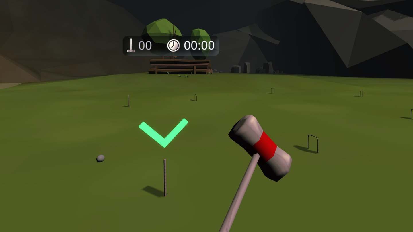 Oculus Quest 游戏《疯狂高尔夫》Crazy Croquet