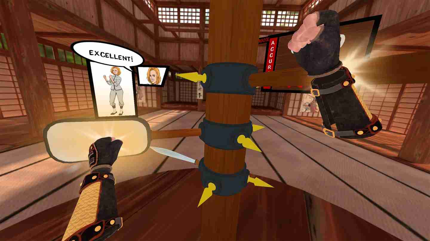Oculus Quest 游戏《疯狂功夫训练》Crazy Kung Fu