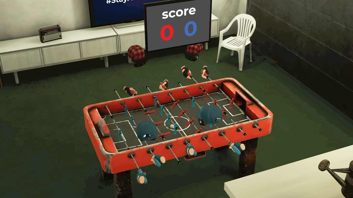 Oculus Quest 游戏《桌上足球》Futbolín Revolution