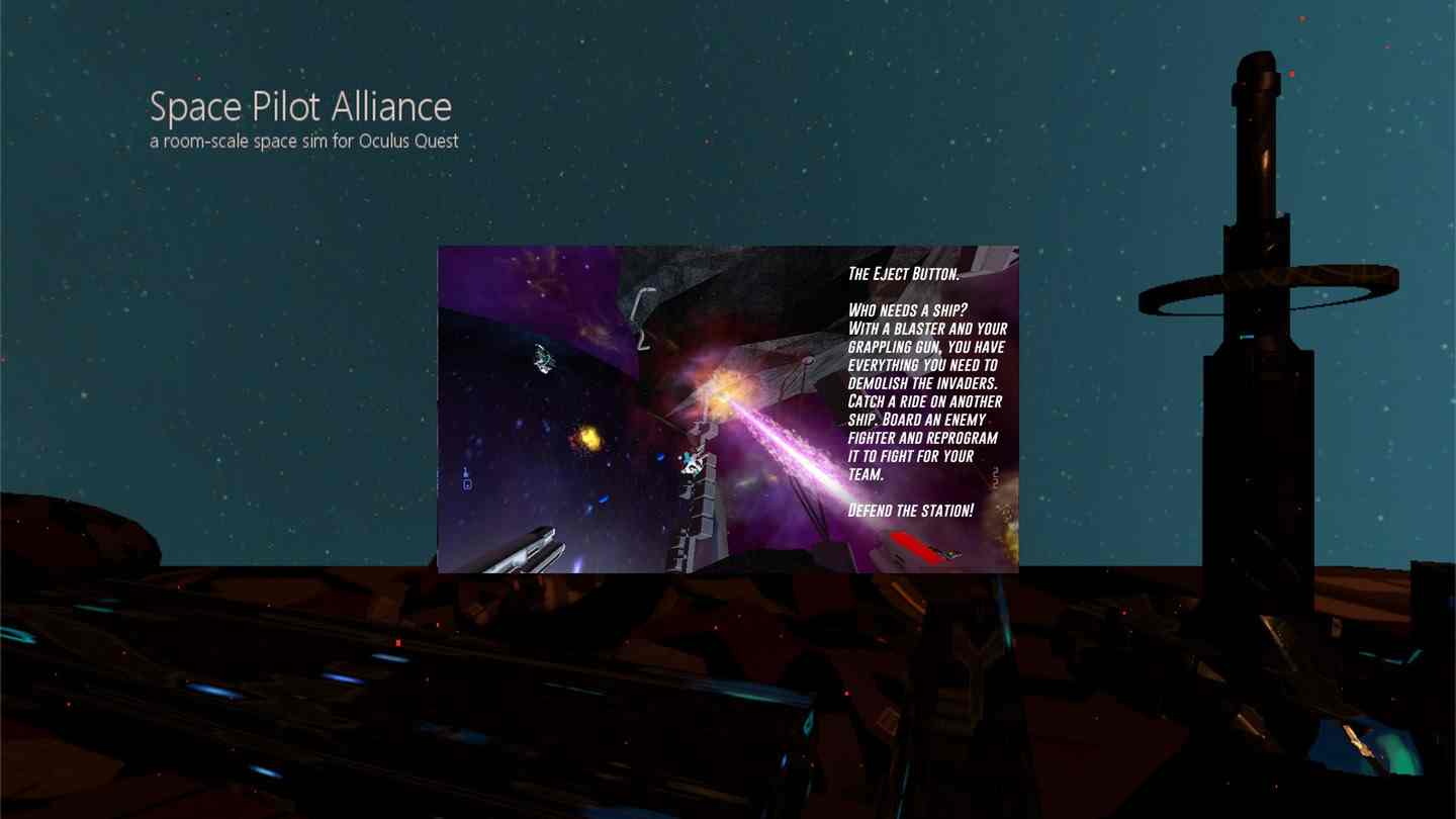 Oculus Quest 游戏《Space Pilot Alliance》太空模拟联盟