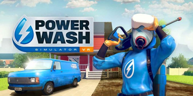 Oculus Quest 游戏《冲就完事模拟器》PowerWash Simulator VR-魔趣网精选