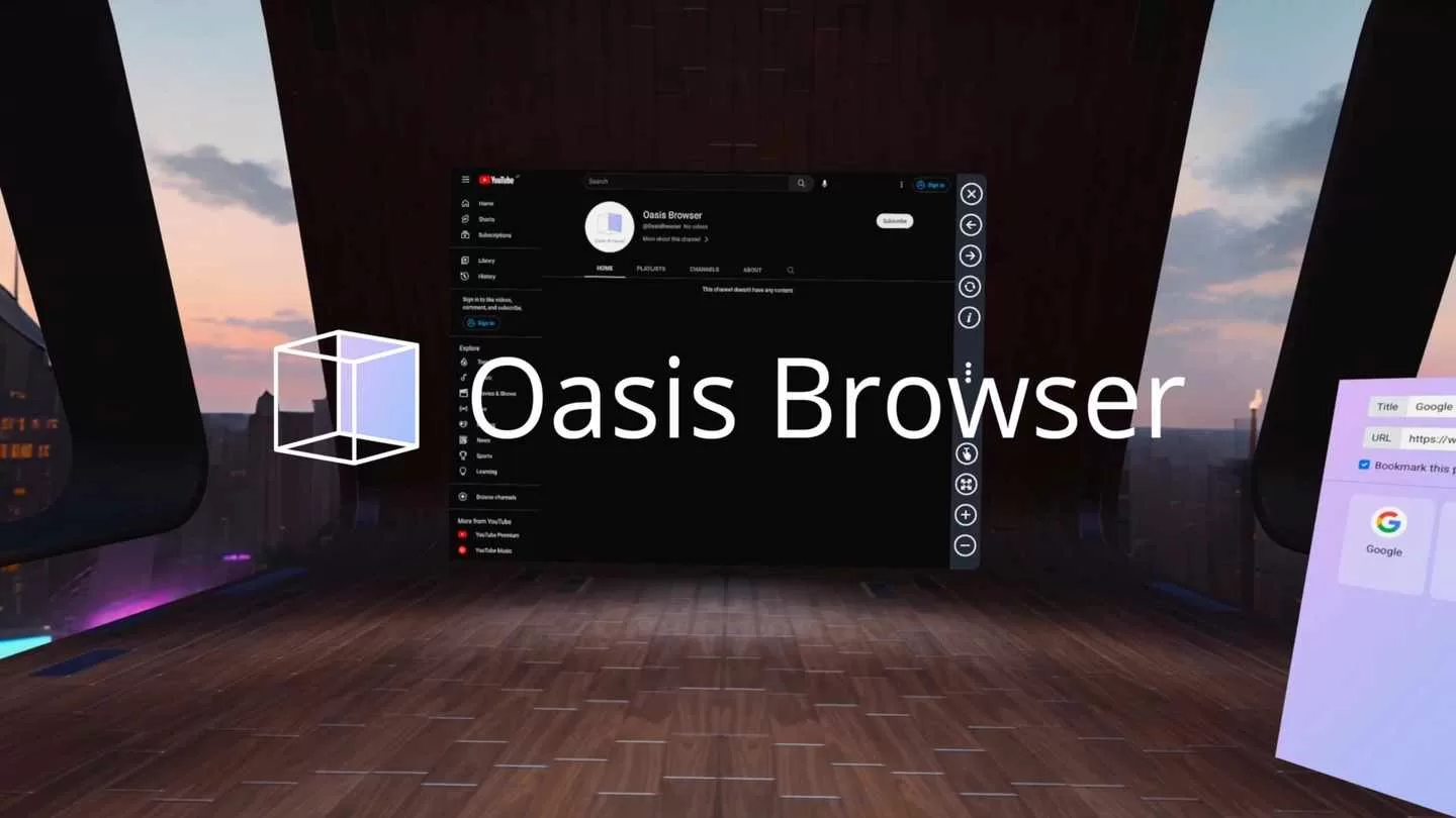 Oculus Quest 工具《绿洲浏览器》Oasis Browser-魔趣网精选