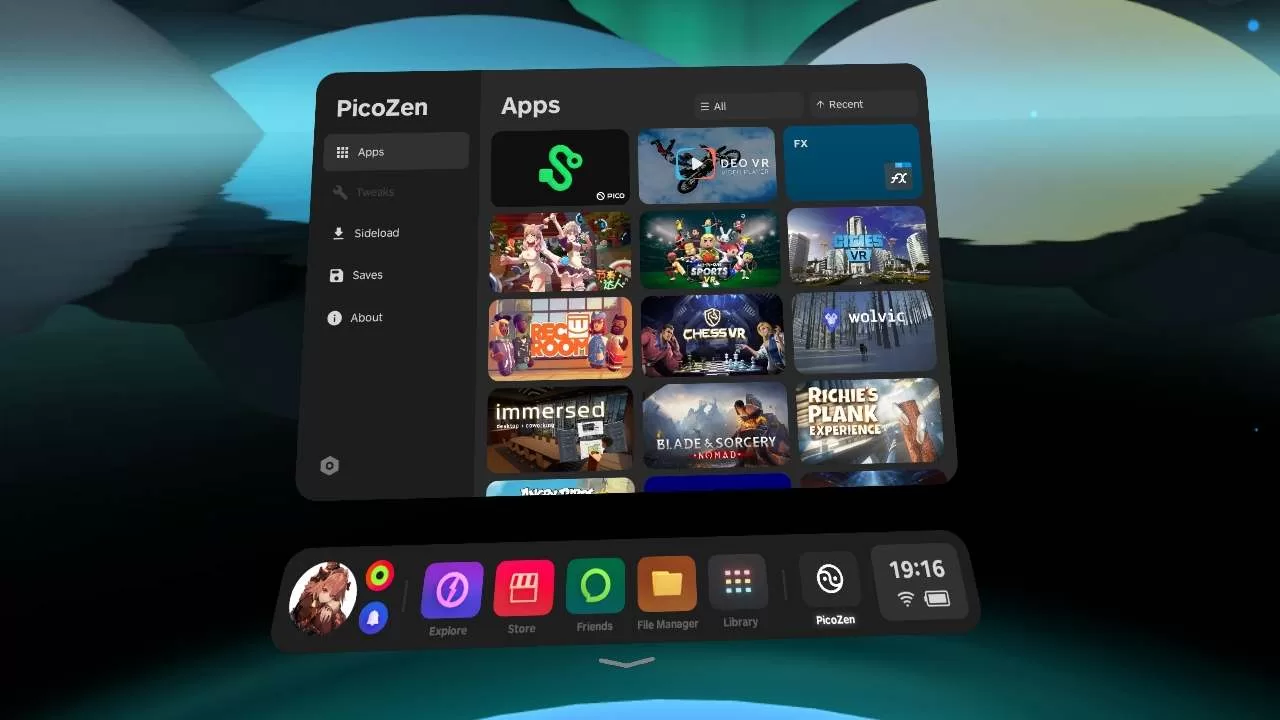 Oculus Quest 程序《皮克图标启动器》PiLauncher-魔趣网精选