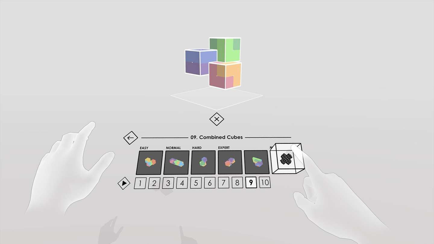 Oculus Quest 游戏《方块主义》Cubism