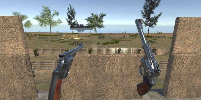 Oculus Quest 游戏《枪射击防御世界大战》Gun Shooter Defense World War 1-魔趣网精选