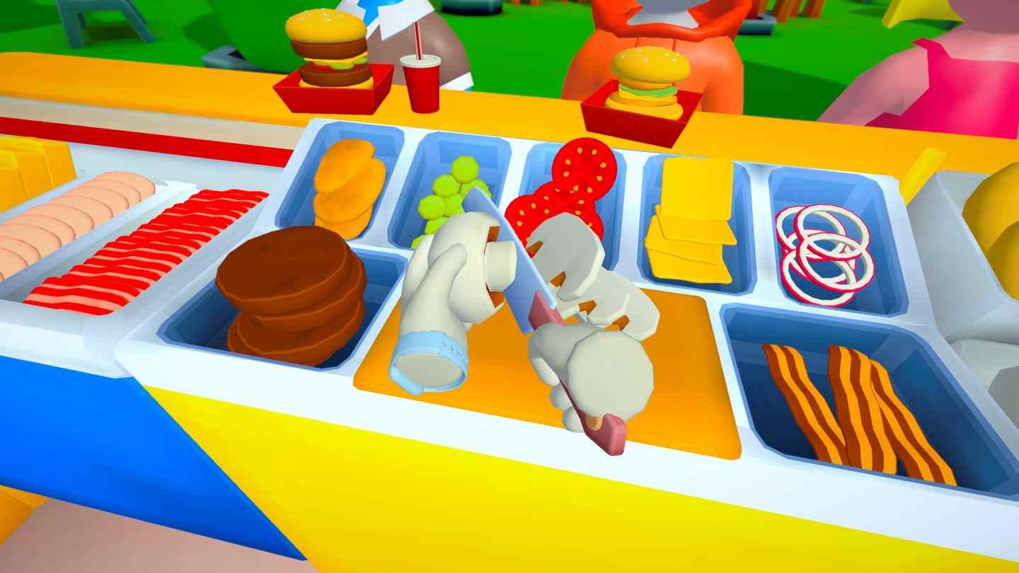 Oculus Quest 游戏《移动的烧烤架》Grill on Wheels