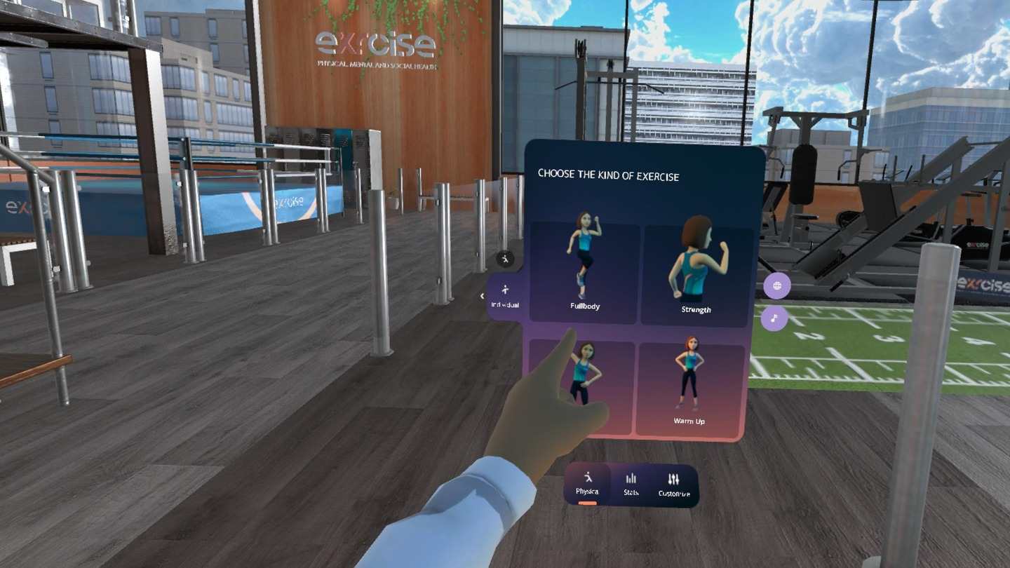 Oculus Quest 游戏《移动你的身体》eXRcise - Move your body, move your mind