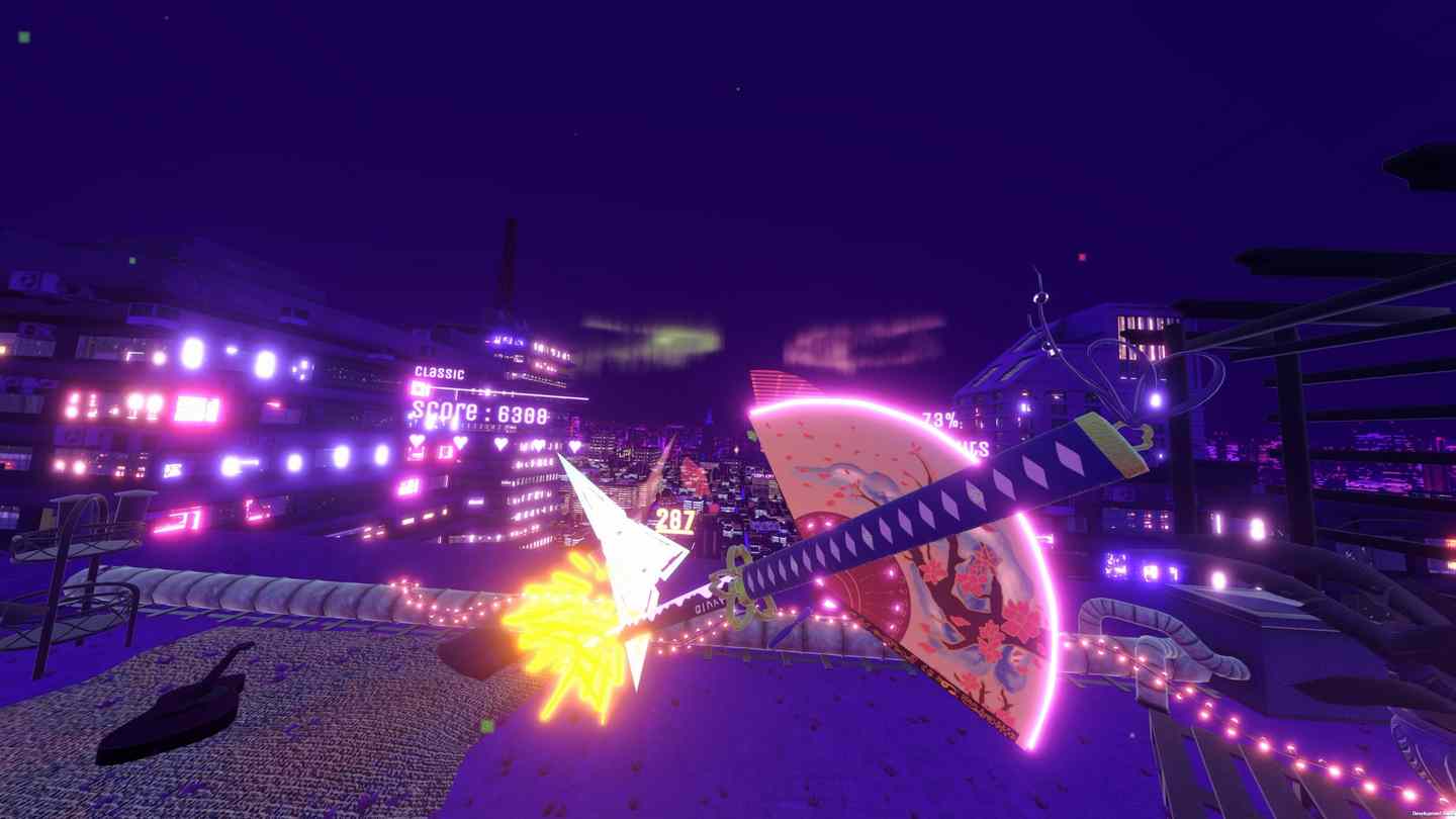 Oculus Quest 游戏《洛菲武士刀》LOFI Katana