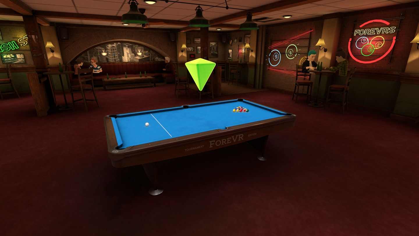Oculus Quest 游戏《虚拟台球》ForeVR Pool VR