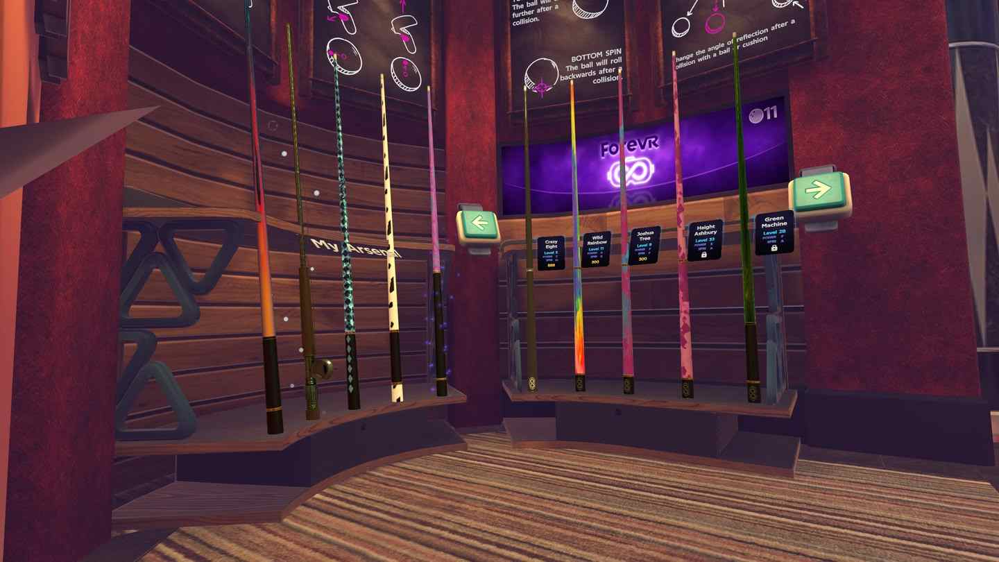Oculus Quest 游戏《虚拟台球》ForeVR Pool VR