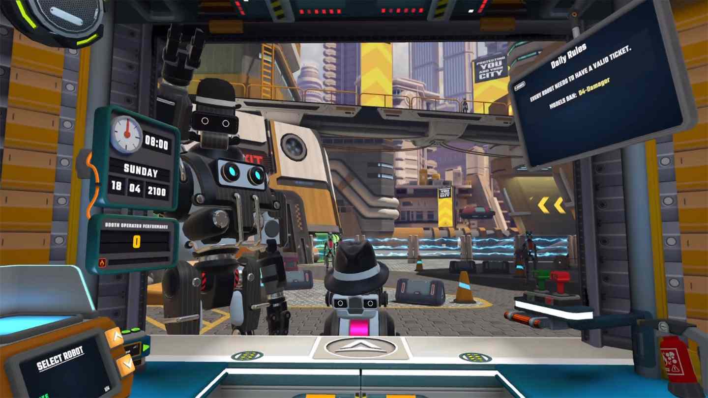 Oculus Quest 游戏《边境机器人 VR》Border Bots VR