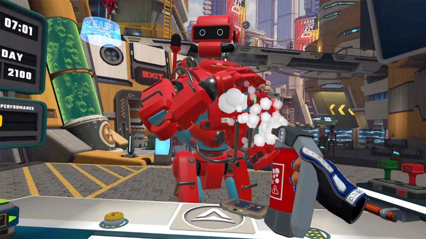 Oculus Quest 游戏《边境机器人 VR》Border Bots VR