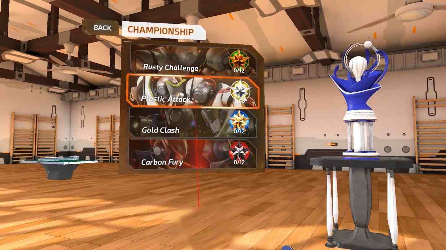 Oculus Quest 游戏《狂暴球拍~乒乓球》Racket Fury: Table Tennis VR