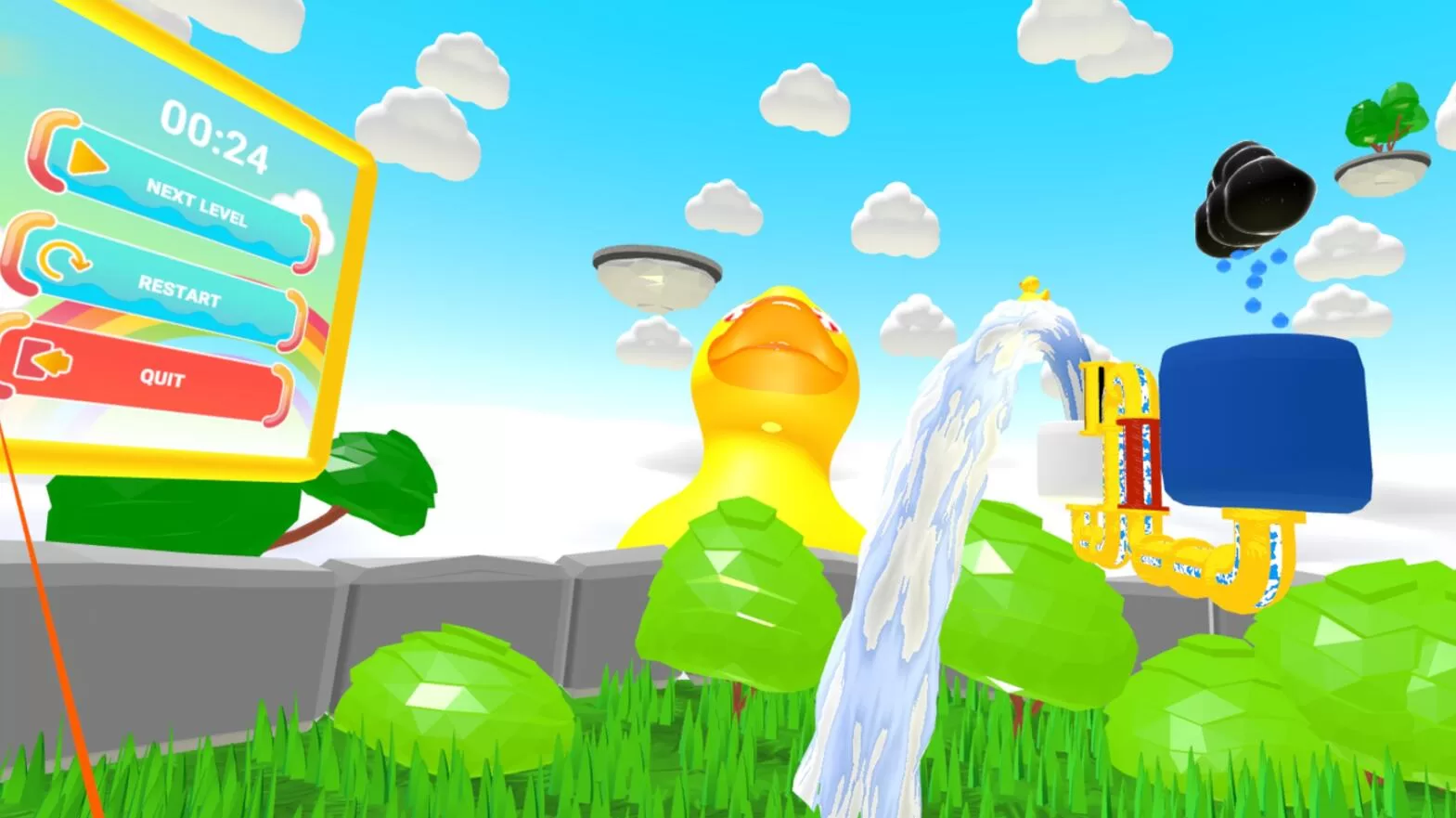 Meta Quest 游戏《呱呱管道》Quack the Pipes