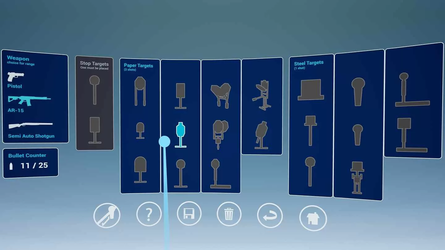 Oculus Quest 游戏《射击靶场》GAIM Range