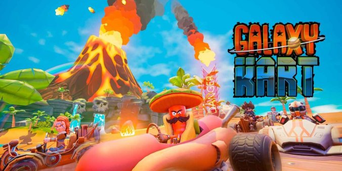 Oculus Quest 游戏《银河卡丁车》Galaxy Kart-魔趣网精选