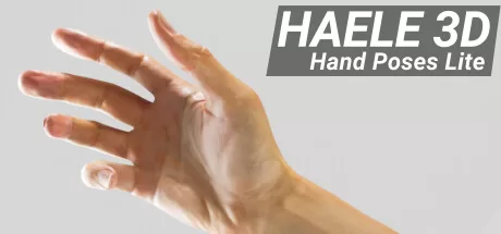 手势精简版 – 绘画参考（HAELE 3D – Hand Poses Lite – Drawing References）-魔趣网精选