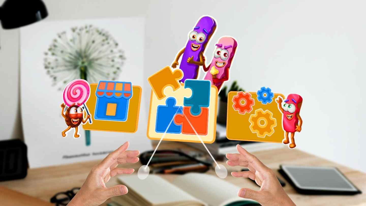 Oculus Quest 游戏《糖果拼图》Sugar Mess Jigsaw Puzzles