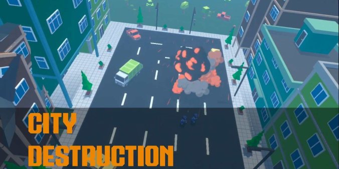 Oculus Quest 游戏《城市毁灭》City Destruction-魔趣网精选