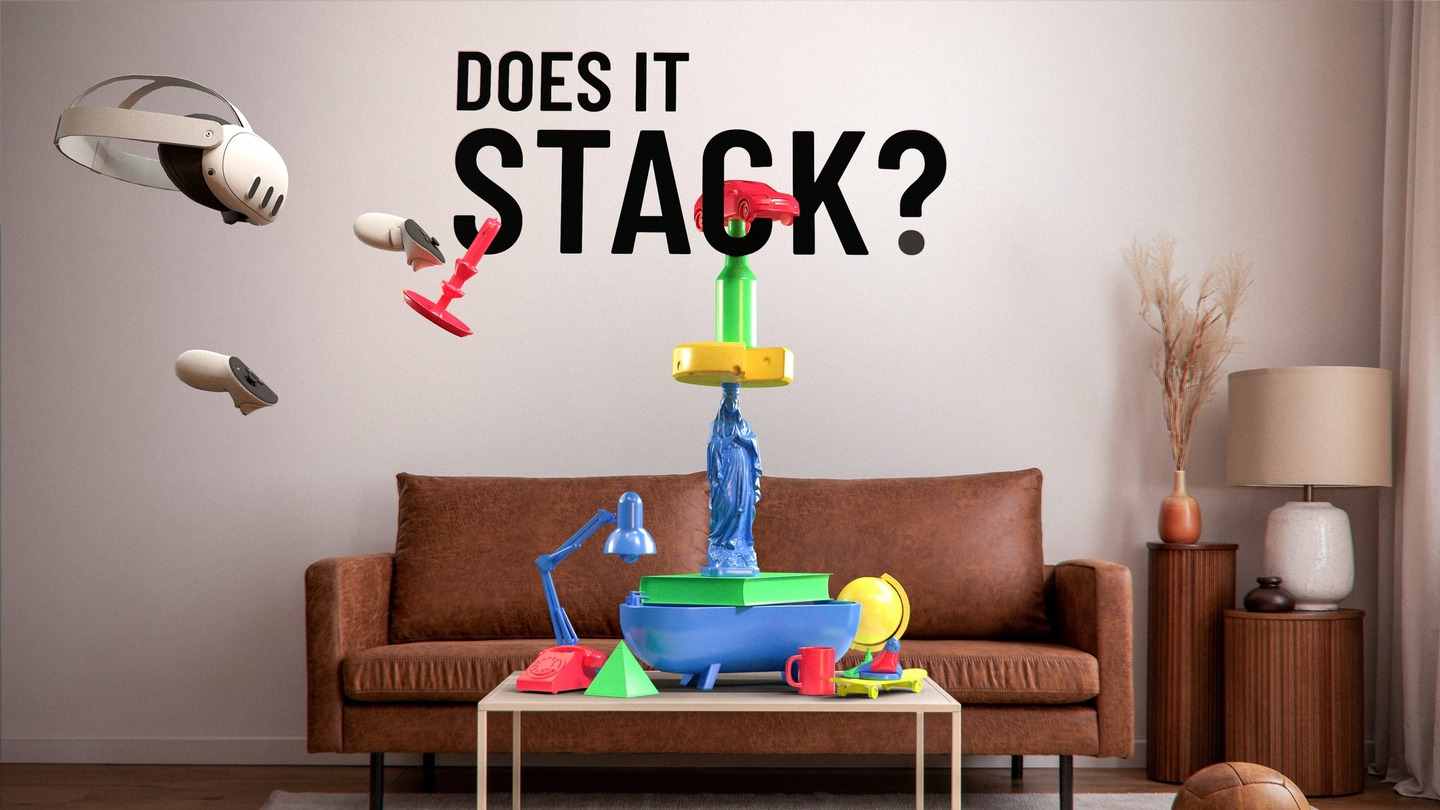 Oculus Quest 游戏《是否堆叠》Does It Stack