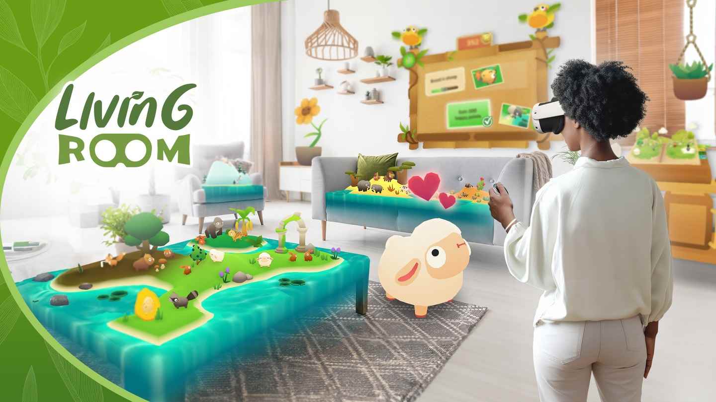 Meta Quest 游戏《梦想的房间》Living Room