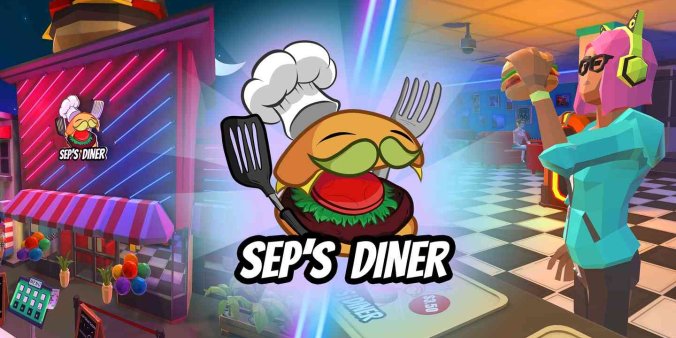 Meta Quest 游戏《Seps Diner》汉堡餐厅 – Meta Quest 游戏《Sep’s Diner》汉堡餐厅-魔趣网精选