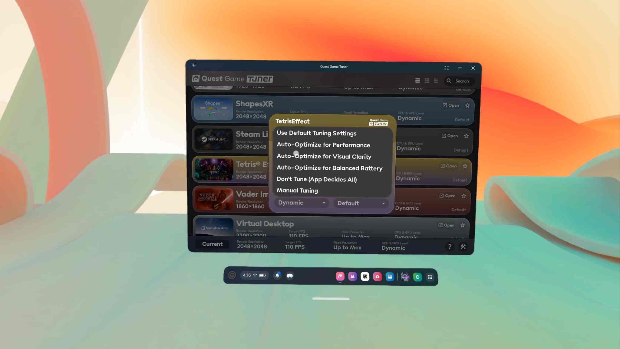Meta Quest 游戏《Quest游戏增强器》Quest Game Tuner