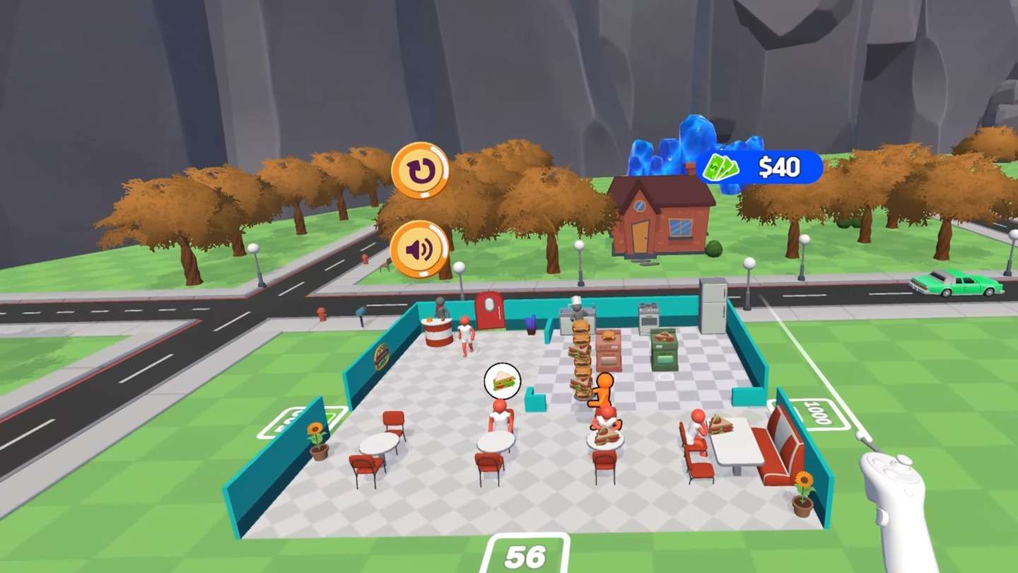 Meta Quest 游戏《餐厅大亨梦想》Restaurant Tycoon Dreams