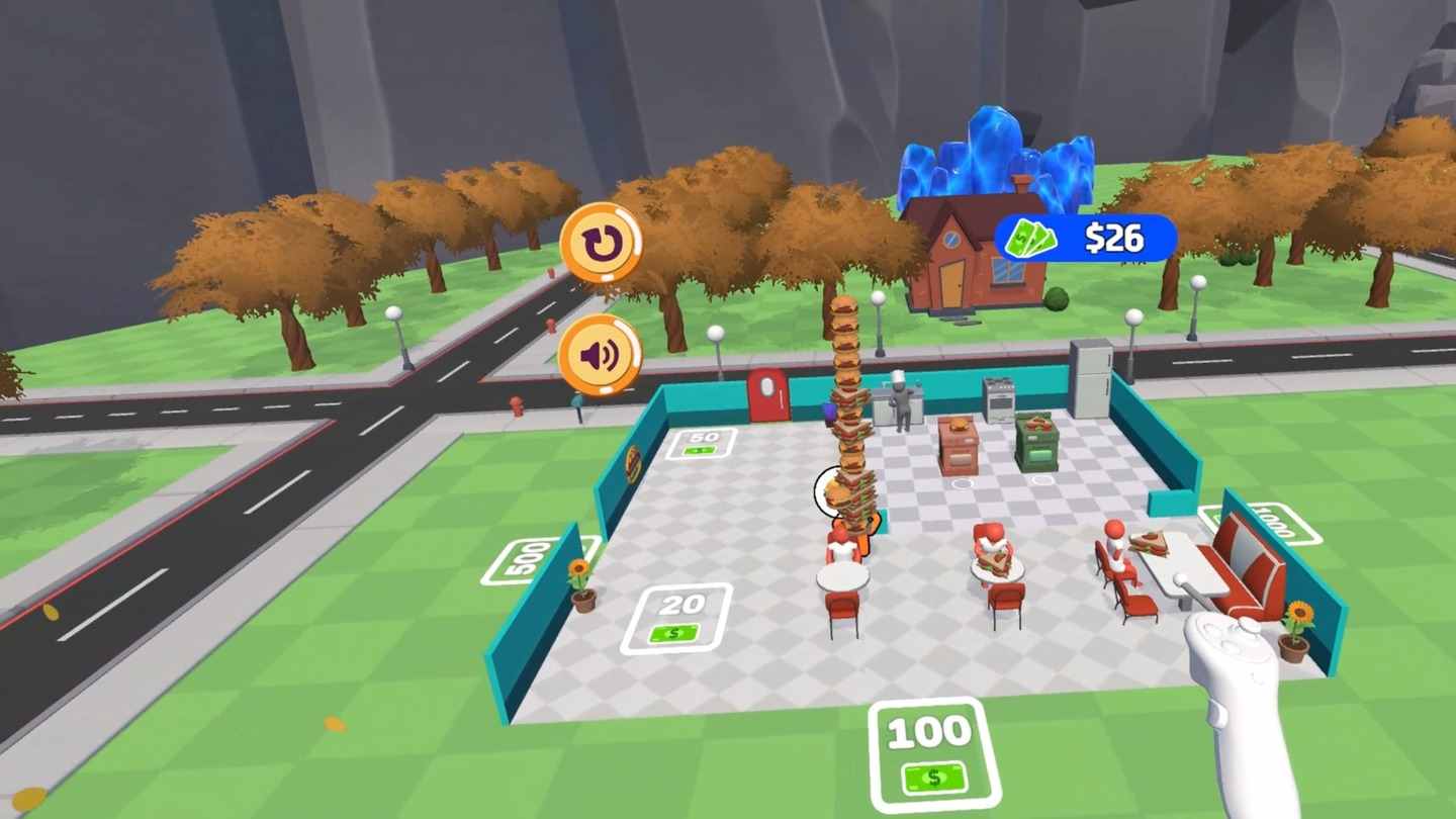 Meta Quest 游戏《餐厅大亨梦想》Restaurant Tycoon Dreams