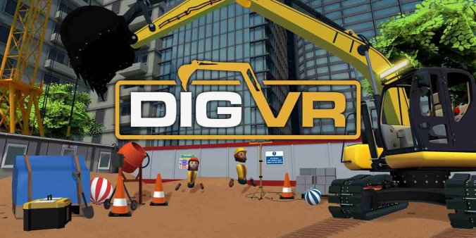 Meta Quest 游戏《挖掘机模拟器》DIG VR-魔趣网精选