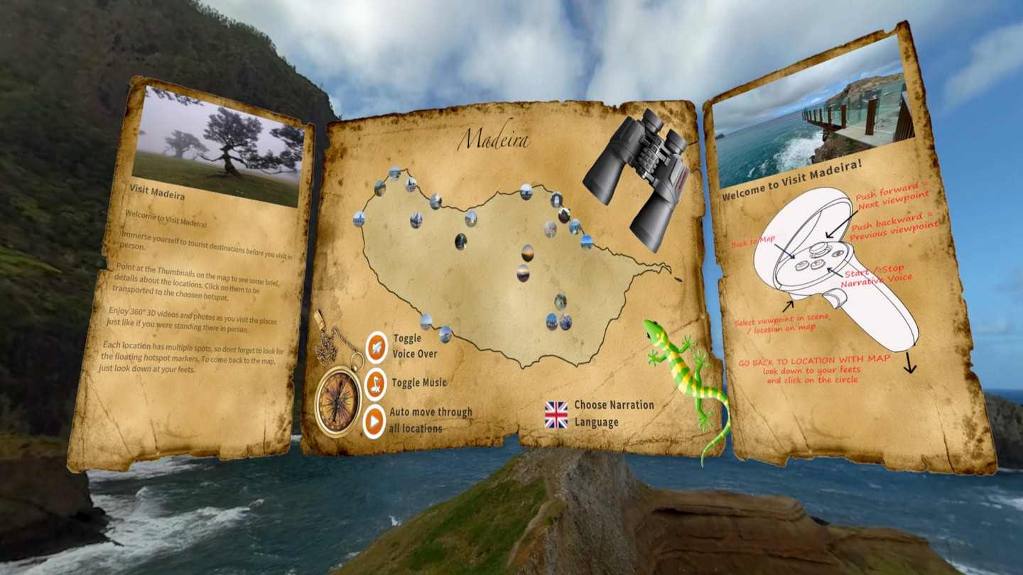 Meta Quest 游戏《游览马德拉群岛》Visit Madeira