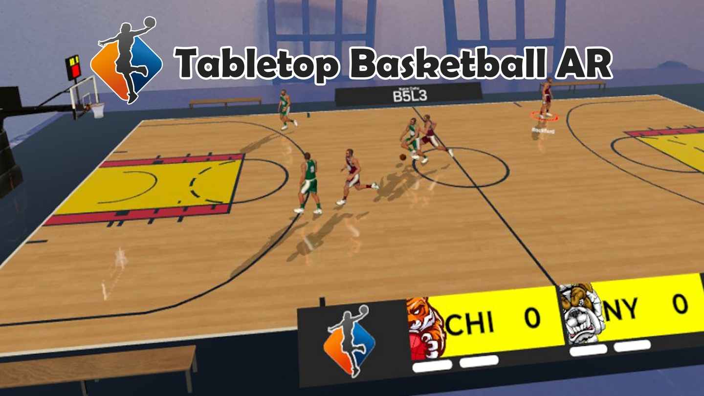 Meta Quest 游戏《桌上篮球 AR》Tabletop Basketball AR