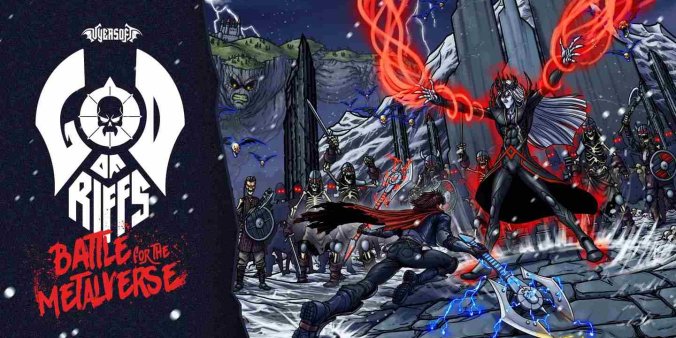 Meta Quest 游戏《演奏之神：金属乐之战》God of Riffs: Battle for the Metalverse-魔趣网精选