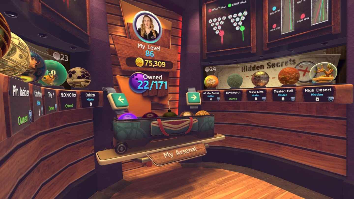 Oculus Quest 游戏《虚拟保龄球》ForeVR Bowl