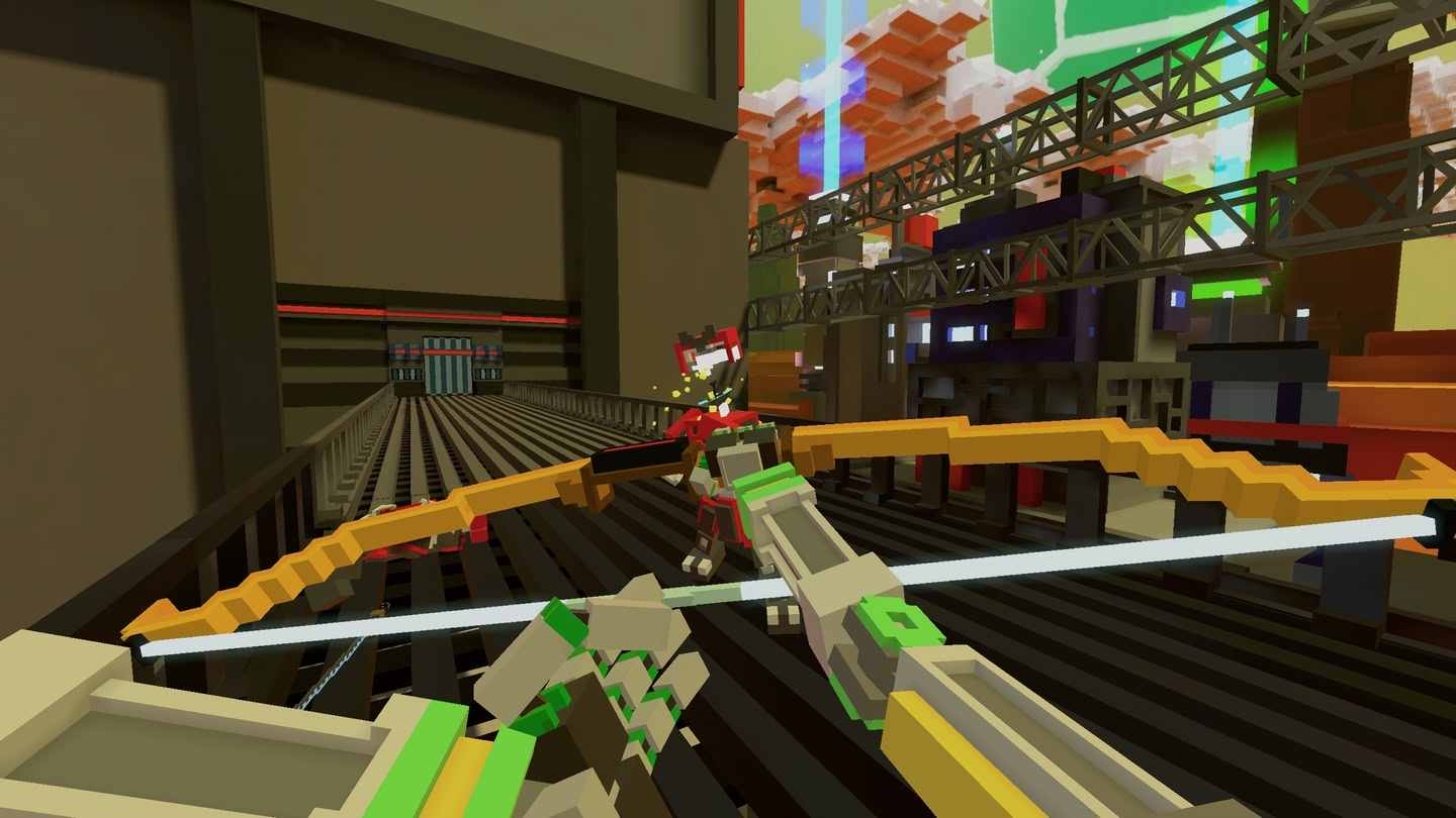Meta Quest 游戏《超级像素克隆战斗》Clone Drone in the Hyperdomedani