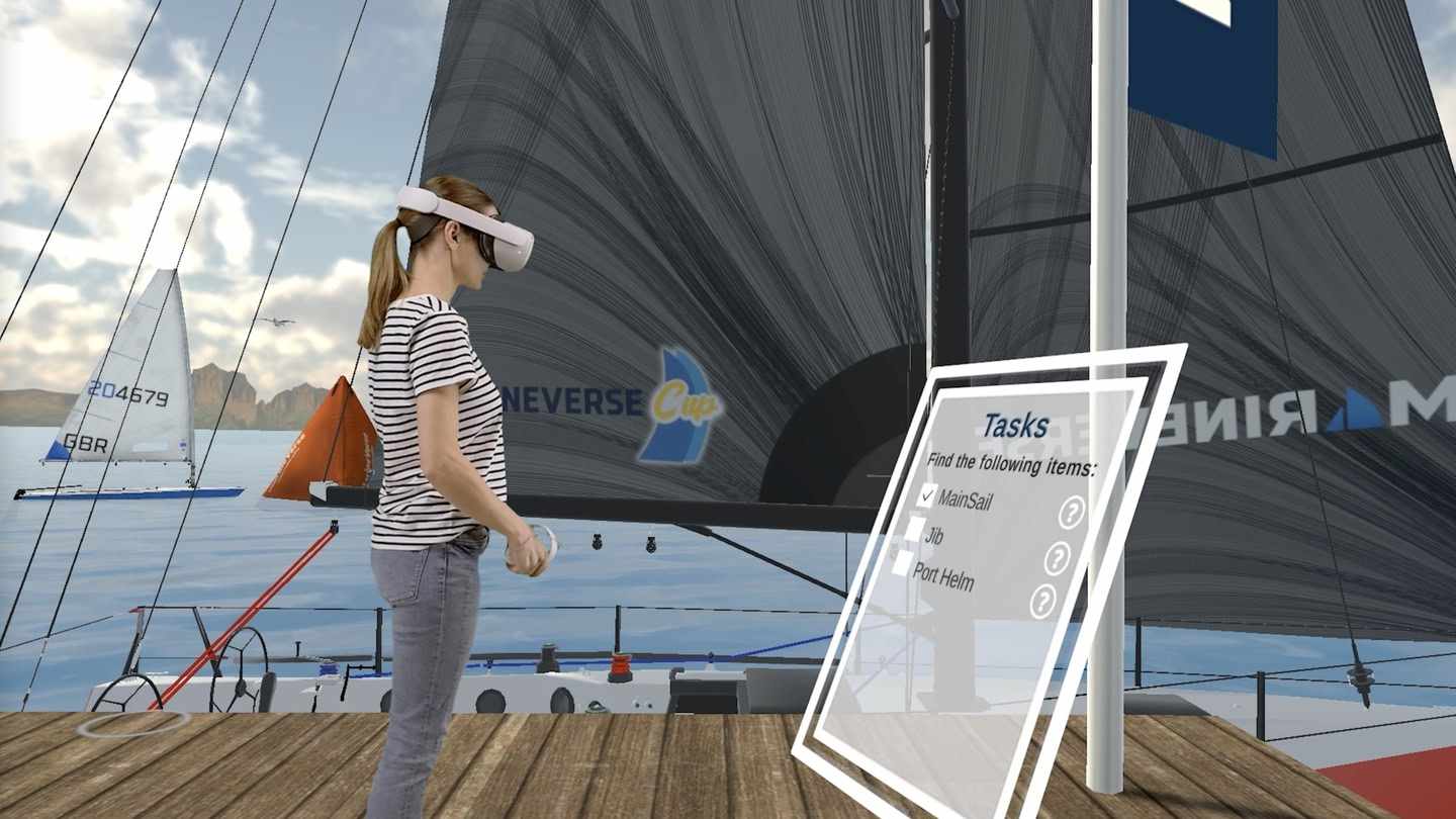 Meta Quest 游戏《帆船俱乐部》MarineVerse Sailing Club