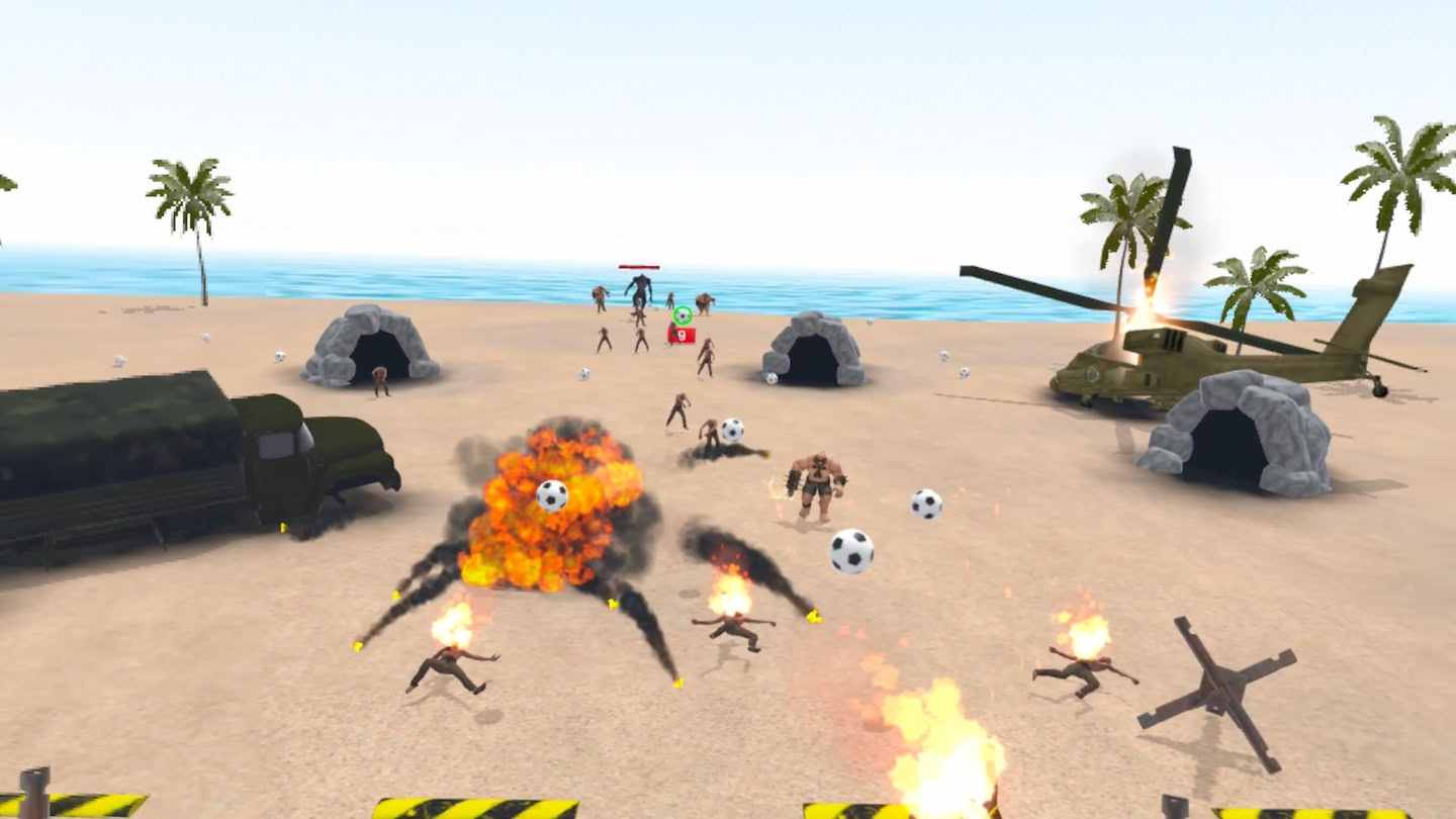 Meta Quest 游戏《僵尸马里布阳光》Zombie Malibu Sunshine - Drive Shooter