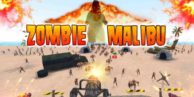 Meta Quest 游戏《僵尸马里布阳光》Zombie Malibu Sunshine – Drive Shooter-魔趣网精选